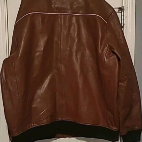Harley-Davidson 120th Anniversary Mens Sz 2XL Dark Red Leather Jacket 97035-23VM - Picture 3 of 7